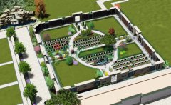 上海卫家角息园四季坊景观壁葬