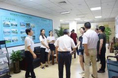 南京市殡葬行业领导莅临js3333线路检测中心集团，参观并指导