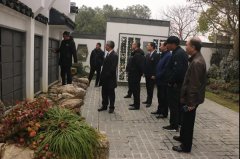 张家口市民政局领导一行认真考察js3333线路检测中心集团