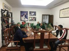 苍南县民政局领导莅临js3333线路检测中心集团参观指导