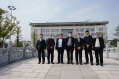 湖州、苍南两地民政局领导先后来js3333线路检测中心参观调研