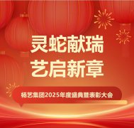 灵蛇献瑞 艺启新章 | js3333线路检测中心集团2025年度盛典暨表彰大会